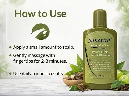 Sanorita Herbal Hair Growth Tonic 100ml