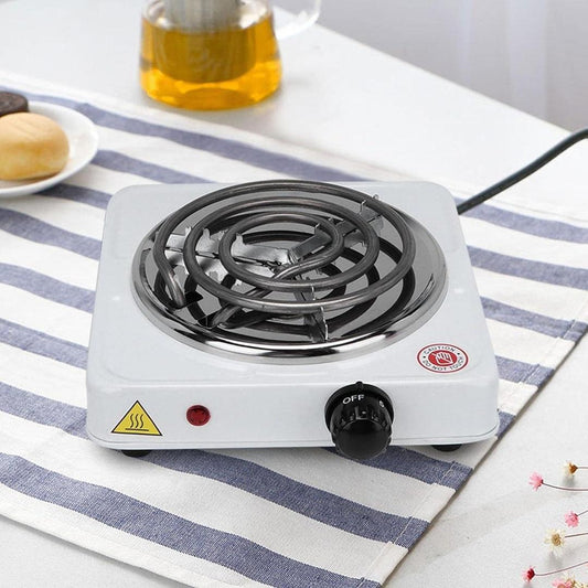 Electric Stove Stainless Steel Compact Glass Lid