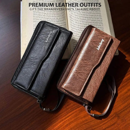 Premium Leather Wallets Black Brown for Men