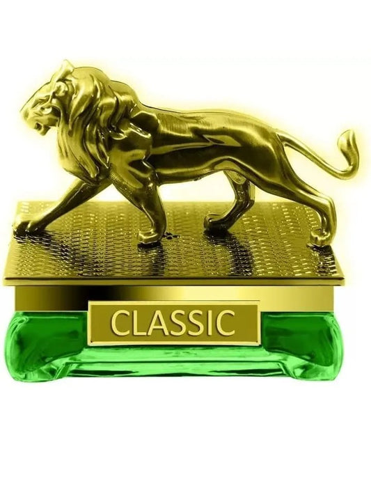 Lion Car Perfume Gold Green Classic Desig