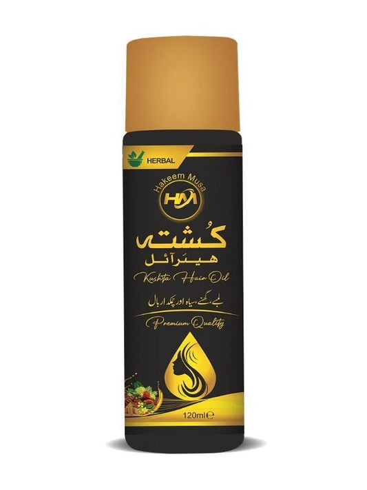 Premium Hair Oil 120ml Black Gold for All Hair Types