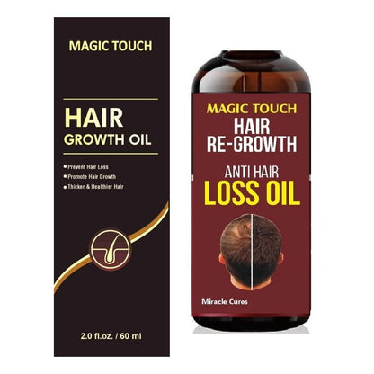Magic Touch Hair Oil 60ml Anti Hair Loss Re-Growth