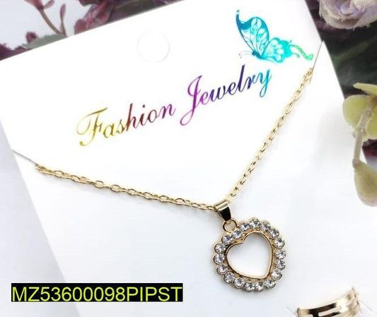 7-Piece Modern Pendant Set for Women with Zircon Earrings